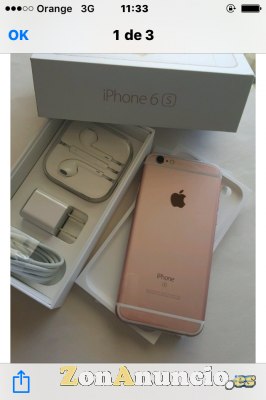 Apple iPhone 64GB 6S(nuevo y original) 560€